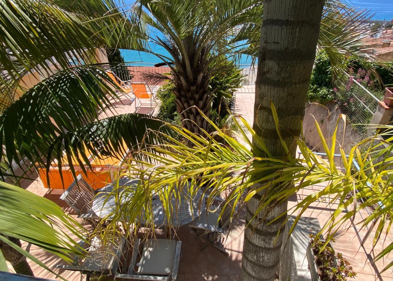 Villa L'Ensoleillee Vue Panoramique Mer, 250 M De La Plage Et Du Centre Ville Ментона Экстерьер фото